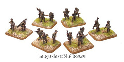 Миниатюра из металла Company HQ (15мм) Flames of War (US701) (US701)