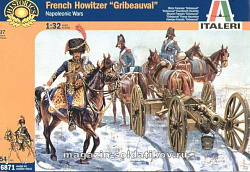 ИТ Солдаты French Howitzer «Gribeauval» (1/32) Italeri