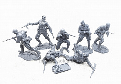 Солдатики из пластика Немцы. Курск (1:32) Plastic Platoon