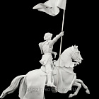 Сборная миниатюра из смолы Жанна д’Арк, 75 mm Medieval Forge Miniatures (E-75-010) (E-75-010)