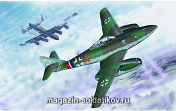 Сборная модель из пластика Самолет Мессершмитт Me-262 A-1a 1:32 Трумпетер
