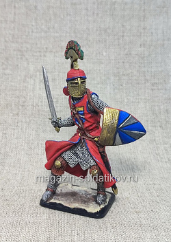 Миниатюра из олова Ульрих фон Мунигюр, XIII век, 54 мм, Студия Большой полк (ИЛ2408.07.01.54) (ИЛ2408.07.01.54)