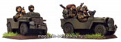 Сборная модель из пластика British Airborne Jeep (x2 resin) (15mm) Flames of War - фото