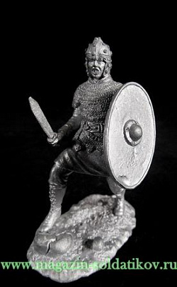 Миниатюра из металла Солдат Восточной Римской Империи 5 в. н.э., 54 мм, Магазин Солдатики