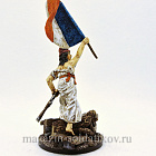 Миниатюра из олова Парижская Коммуна 1871 г., 54 мм, Студия Большой полк (ИЛ0146.12.03.54) (ИЛ0146.12.03.54)