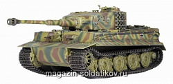 Масштабная модель в сборе и окраске Д Танк Tiger I Late Production, Pz.Abt.301, Köln 1945 1/35 Dragon