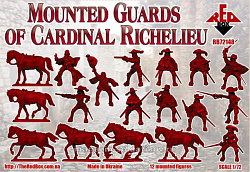Солдатики из пластика Mounted Guards of Cardinal Richelieu (1/72) Red Box