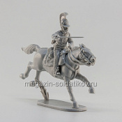 Сборная миниатюра из смолы Рядовой драгунского полка, 28 мм, Аванпост - фото