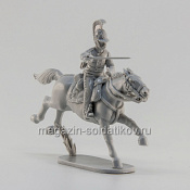 Сборная миниатюра из смолы Рядовой драгунского полка, 28 мм, Аванпост - фото