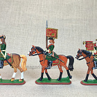 Солдатики из пластика Владимирский драгунский полк, 1700-1721 гг. (набор в росписи), Большой полк (Р020(54-007)) (Р020(54-007))