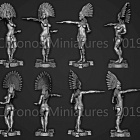 Сборная миниатюра из смолы Миры Фэнтези: Жрица, 54 мм, Chronos miniatures (CHM-54192) (CHM-54192)