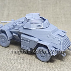 Немецкий лёгкий бронеавтомобиль Sd.Kfz. 222 1/56 3Д Корнукопия (552-027) (552-027)