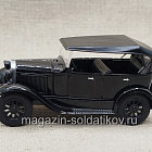 ГАЗ-А 1932—1936 гг.; чёрный, Автолегенды СССР №038 (АС038) (АС038)