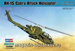 87225 Вертолет AH-1S Cobra Attack Helicopter  (1/72) Hobbyboss