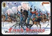 Солдатики из пластика Французские гусары (1/72) Strelets - фото