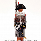Миниатюра из олова Гренадер Императорской Гвардии в походной форме. Франция 1807 г, Студия Большой полк