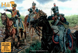 Солдатики из пластика King's German Legion Light Dragoons (1:72), Hat (8014) (8014)