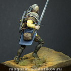 Сборная миниатюра из смолы Ogres Killer, 54 mm Medieval Forge Miniatures