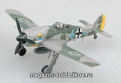 Масштабная модель в сборе и окраске Cамолёт Fw190 A-8, Stab/JG51 , 1:72 Easy Model - фото