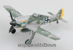 Масштабная модель в сборе и окраске Cамолёт Fw190 A-8, Stab/JG51 , 1:72 Easy Model