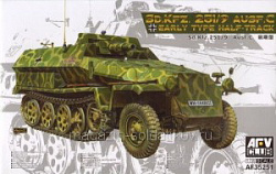 Немецкий бронетраснспортер Sd.Kfz.251/9 Ausf.C Early (1:35) AFV Club