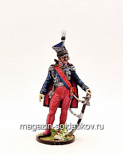 ИЛ0604.12.14.54 Генерал Князь Йозеф Понятовский. 1809-13 год Польша, Студия Большой полк