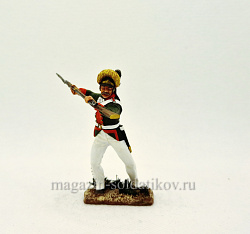 Миниатюра из олова Капрал мушкетерского полка 1780-90 гг., 54 мм, Студия Большой полк (ИЛ0102.11.01.54) (ИЛ0102.11.01.54)