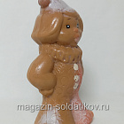 Клоун, литая резина, СССР (704-2283) (704-2283)