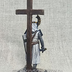 Миниатюра из олова DEUS Vult! Тевтонский рыцарь с крестом , 54 мм, Студия Большой полк (ИЛ1346.07.01.54) (ИЛ1346.07.01.54)