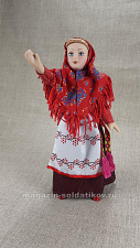 Кукла в праздничном костюме Самарской губернии №45 - фото