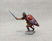 Миниатюра из олова Саксонский воин, 54 мм, Большой полк - фото