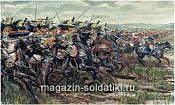 6084 К Набор солдатиков "Французские кирасиры (Наполеоновские войны)"  (1/72) Italeri