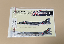 Сборная модель из пластика Декаль 48-345 Hawker Hunter часть 1, 1/48 AeroMaster Decals (Q532-021) (Q532-021 )