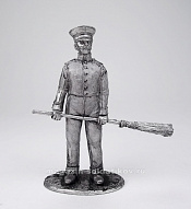 Миниатюра из олова 353 РТ Нестроевой, 54 мм, Ратник - фото