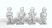 Сборная модель из смолы WWII. Американские танкисты, 50мм Chronos miniatures - фото