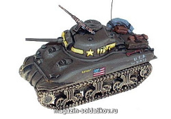 Сборная модель из пластика M4A1 Sherman (15мм) Flames of War (US042) (US042)