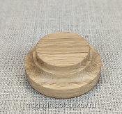 Подставки для фигур и диорам Подставка из дуба круглая d= 40 мм, Магазин Солдатики - фото