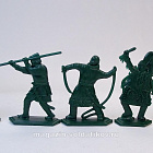 Солдатики из пластика Легенды сибири №2 (н 10 шт, цвет: терракотовый, зеленый), 52мм, Горыныч пласт