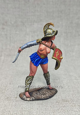 Миниатюра в росписи Амазонка, 54 мм, Студия Большой полк - фото