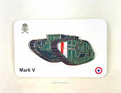 Значок "Танк Mark V" War and Pins