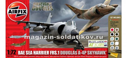 Сборная модель из пластика А Самолеты DOGFIGHT DOUBLE A-4/HARRIER (1/72) Airfix (50134) (50134)