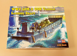 Сборная модель из пластика U.S LSM-3 USN Vehicle Landing Craft (1/48) Hobbyboss (84817) (84817)