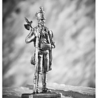 Миниатюра из олова 789 РТ Испанский стрелок батальона альмогаваров 1810 год, 54 мм, Ратник