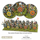 Сборные фигуры из пластика Saxon Thegns 28mm BOX Warlord (102013002) (102013002)