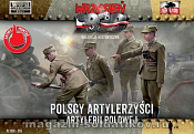 055 Polish Artillerymen figures, 1:72, First to Fight