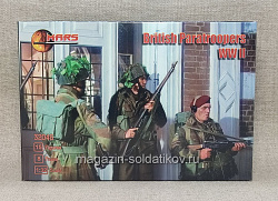 Солдатики из пластика British Paratroopres WWII, 1/32, Mars (32046) (32046)