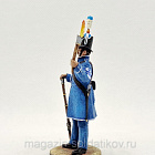 Лифляндский стрелок, 1812 год., 54 мм, Студия Большой полк (ИЛ0837.12.02.54) (ИЛ0837.12.02.54 )
