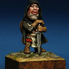 Сборная миниатюра из смолы Тамплиер (Templar Sergeant), 40 мм, ScaleBro
