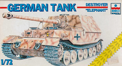 German Tank Destroyer Elephant 1/72 Esci