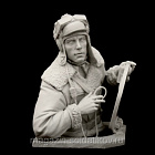 Бюст из смолы Командир танковой роты РККА, 1:10 Medieval Forge Miniatures (A-055) (A-055)